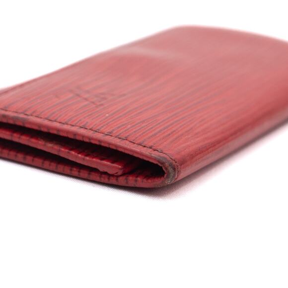 Authentic Louis Vuitton Red Epi Leather Multicles 4 Key Holder 1994 Spain - Picture 14 of 16